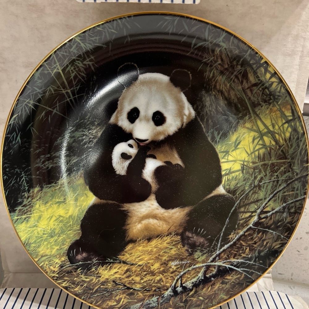 The Panda plate by Will Nelson